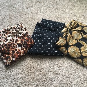 Animal print bundle leggings